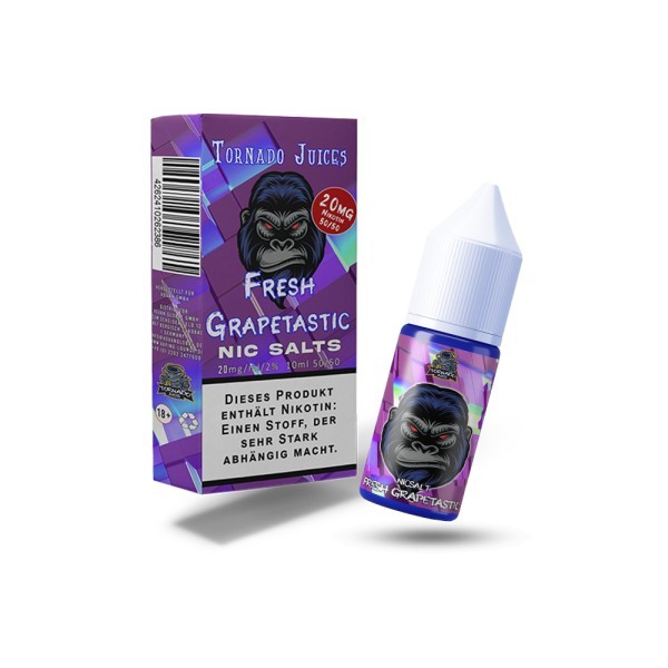 Tornado Juices - Fresh Grapetastic Overdosed - Nikotinsalz Liquid 20mg 10ml