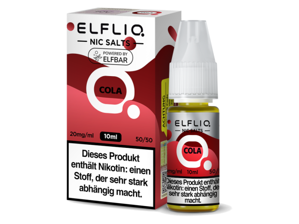 ELFLIQ - Cola 10ml Nic Salt Liquid