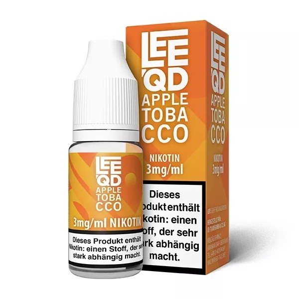 LEEQD - Tabak - Apple Tobacco 10ml Liquid