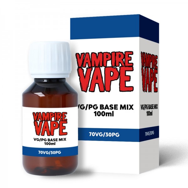 Vampire Vape - 100ml 70VG / 30PG 0mg Base