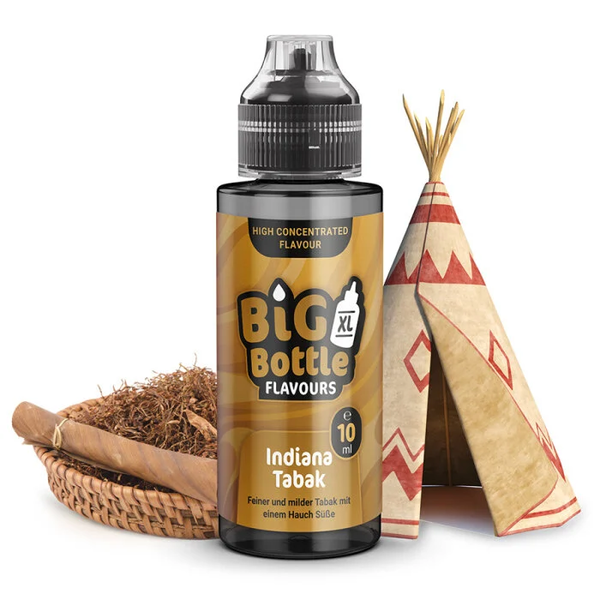 BIG BOTTLE - Indiana Tabak Longfill Aroma