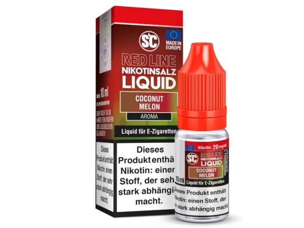 SC - Red Line - Coconut Melon - 10ml Nikotinsalz Liquid