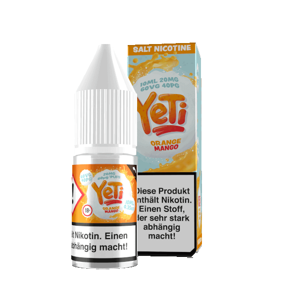 Yeti - Orange Mango 10ml Nic Salt Liquid