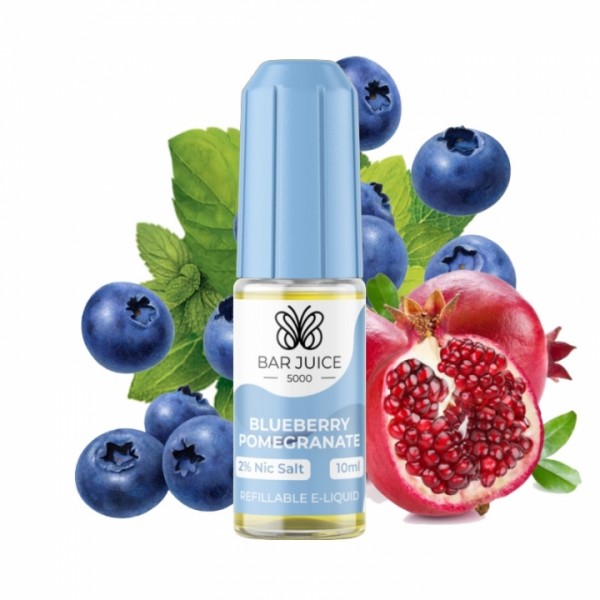 Bar Juice 5000 - Blueberry Pomegranate - 10ml Nic Salt Liquid