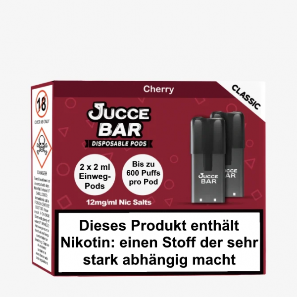 Jucce BAR Disposable Pods 2ml 12mg
