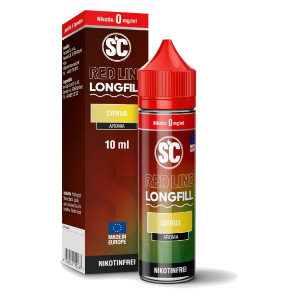 SC Red Line - Citrus 10ml Longfill