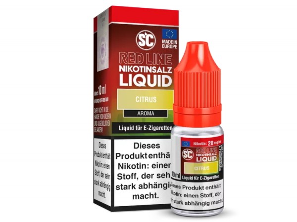SC - Red Line - Citrus - 10ml Nikotinsalz Liquid