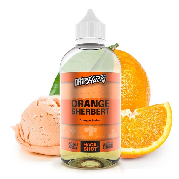 Drip Hacks - Orange Sherbert 50ml Longfill Aroma