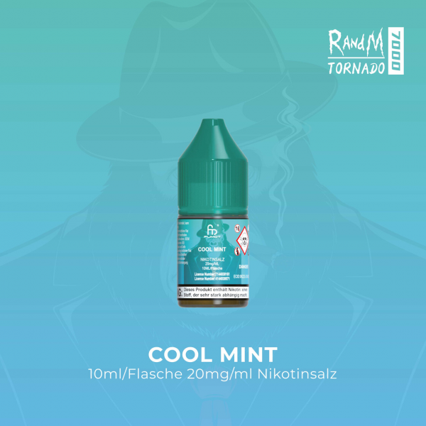 RandM Tornado - Cool Mint - 10ml Nic Salt Liquid