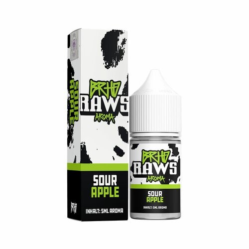BAREHEAD Raws - Sour Apple 5ml Longfill Aroma