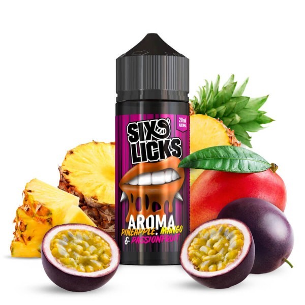 Six Licks - Pineapple Mango Passionfruit