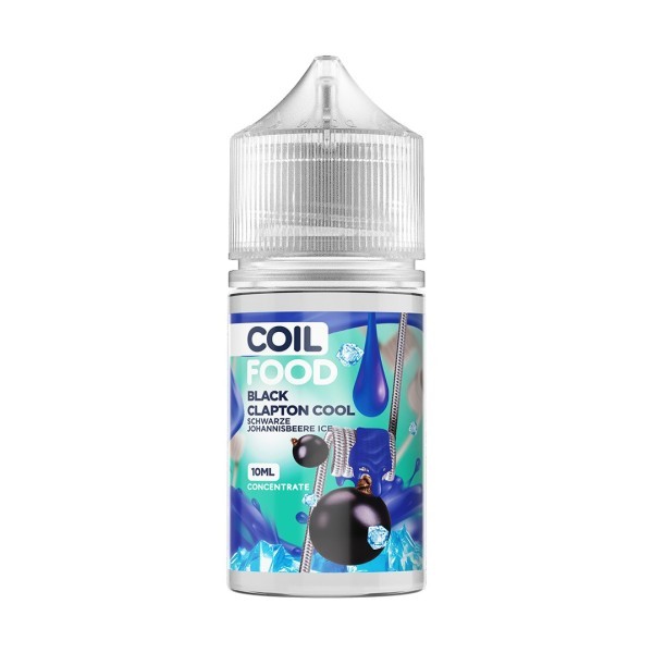 Coil Food - Black Clapton Cool 10ml Longfill Aroma
