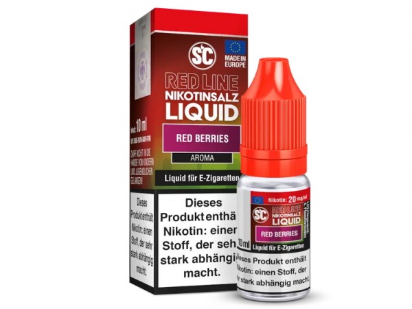 SC - Red Line -Red Berries - 10ml Nikotinsalz Liquid