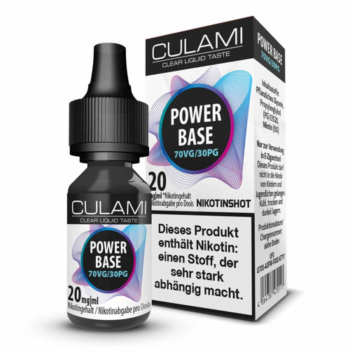 Culami Nikotinsalz Shot 70VG / 30PG 20mg/ml 10ml