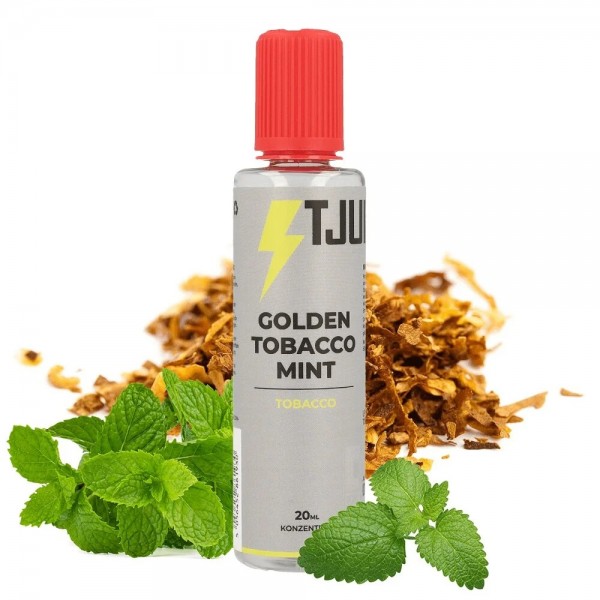 T-Juice - Golden Tobacco Mint Longfill Aroma