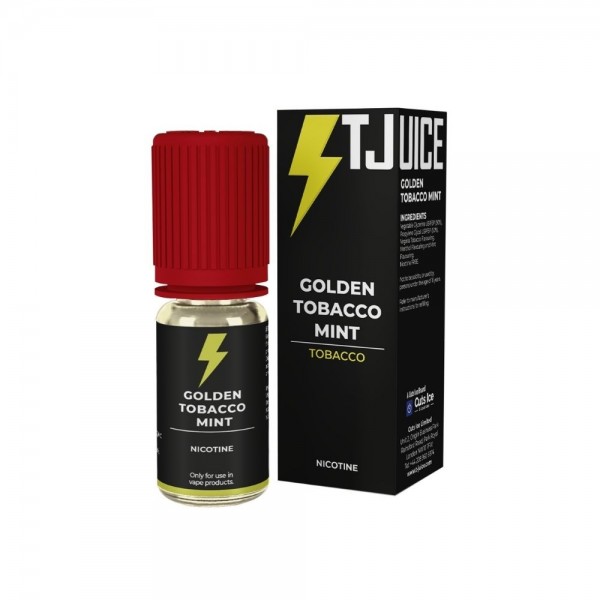 T-Juice - Golden Tobacco Mint 10ml Liquid