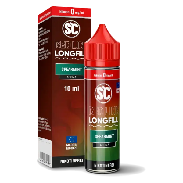 SC Red Line - Spearmint 10ml Longfill