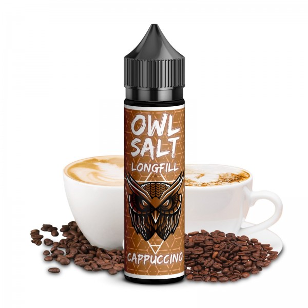 OWL Salt - Cappuccino - 10ml (Longfill)