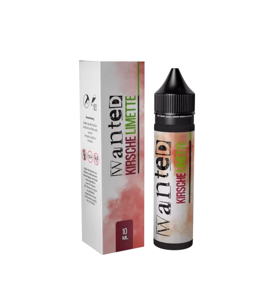 Wanted - Kirsch Limette 10ml Longfill Aroma