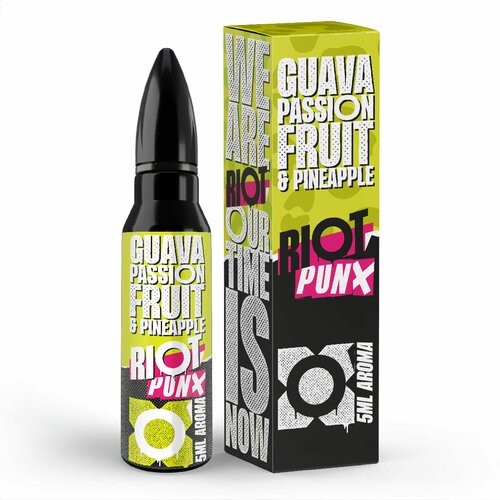 PUNX by Riot Squad - Guava, Passionfruit &amp; Pineapple - 5ml Aroma (Longfill)