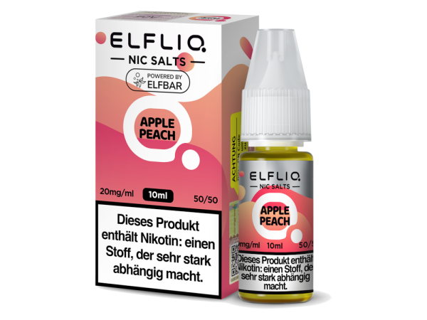 ELFLIQ - Apple Peach 10ml Nic Salt Liquid