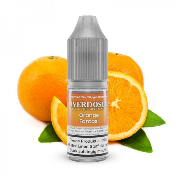 Overdosed - Orange Fantasi - 10ml Nic Salt Liquid