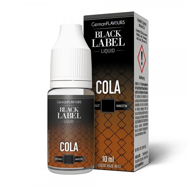 Germanflavours - Black Label - Cola 10ml e-Liquid