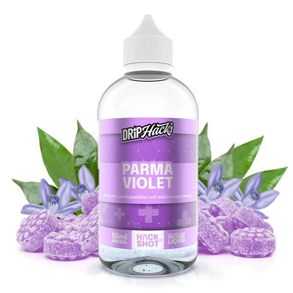 Drip Hacks - Parma Violet 50ml Longfill Aroma