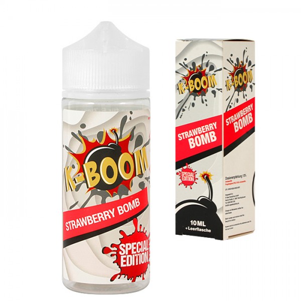 K - Boom - Strawberry Bomb 10ml Aroma (Longfill)