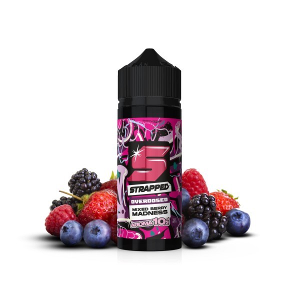 Strapped Overdosed - Mixed Berry Madness 10ml Longfill Aroma