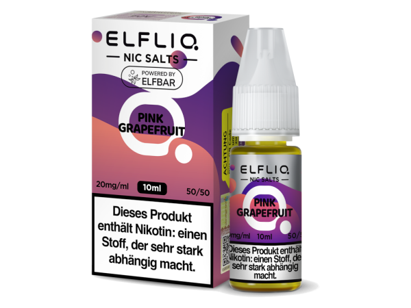 ELFLIQ - Pink Grapefruit 10ml Nic Salt Liquid