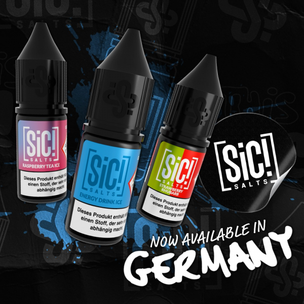 SIC - 10ml Nic Salt Liquid 20mg