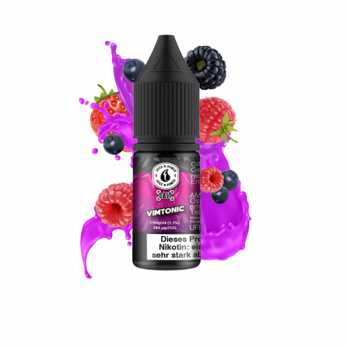 Juice &amp; Power - Vimtonic - 10ml Nic Salt Liquid