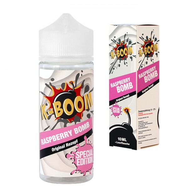 K - Boom - Raspberry Bomb Original Rezept 10ml Aroma (Longfill)
