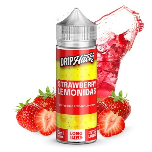 Drip Hacks - Strawberry Lemonidas 10ml Longfill Aroma