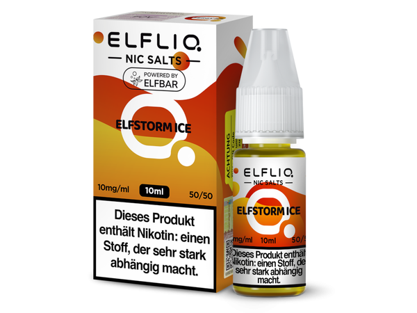 ELFLIQ - Elfstorm Ice 10ml Nic Salt Liquid