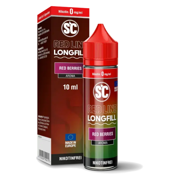 SC Red Line - Red Berries 10ml Longfill