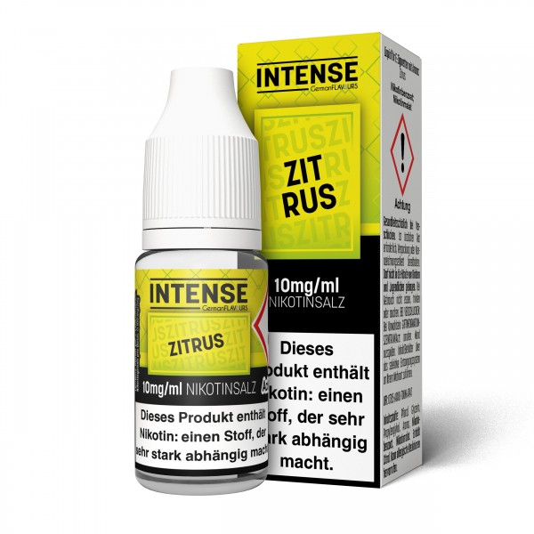 GermanFlavours - Intense - Zitrus - NicSalt e-Liquid 10ml