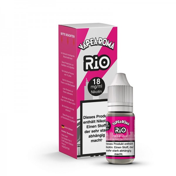 Vape-A-Roma - Rio - NicSalt 10ml 18 mg/ml