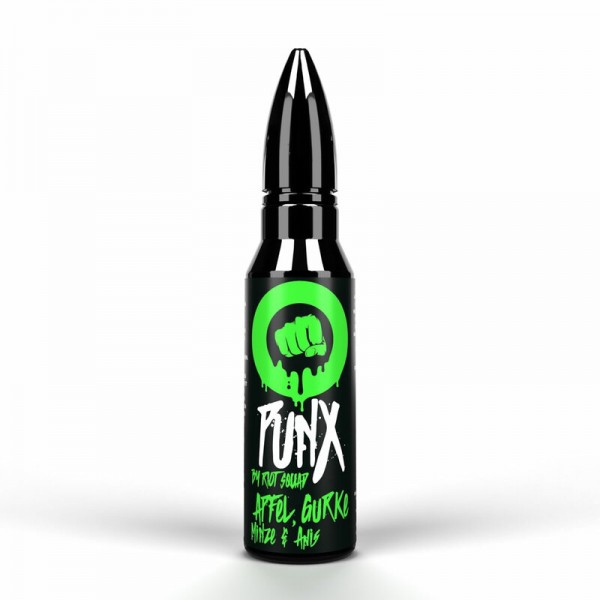 PUNX by Riot Squad - Apfel, Minze, Gurke &amp; Anis - 15ml Aroma (Longfill)