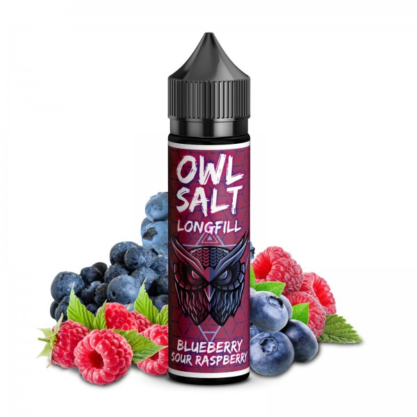 OWL Salt - Blueberry Sour Raspberry - 10ml (Longfill)