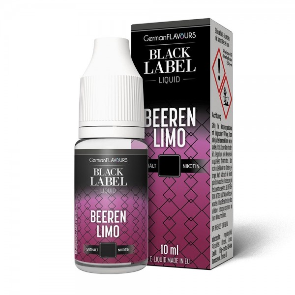 Germanflavours - Black Label - Beeren Limo 10ml e-Liquid