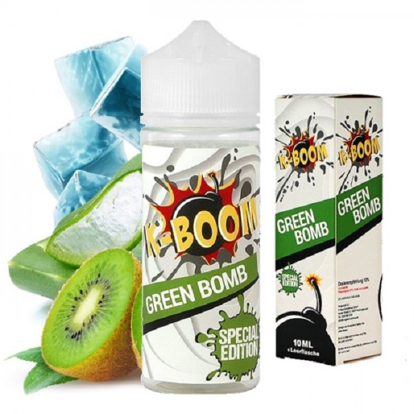 K - Boom - Green Bomb Original Rezept 10ml Aroma (Longfill)