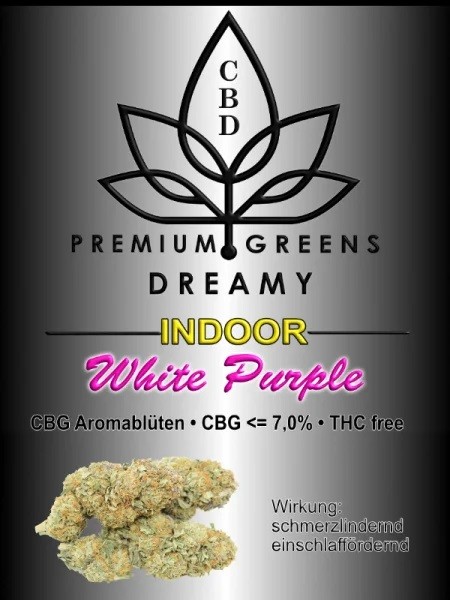 Dreamy - White Purple CBG Blüten