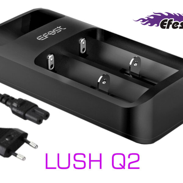 Efest Lush Q2 Akku-Schnellladegerät mit integriertem Netzteil