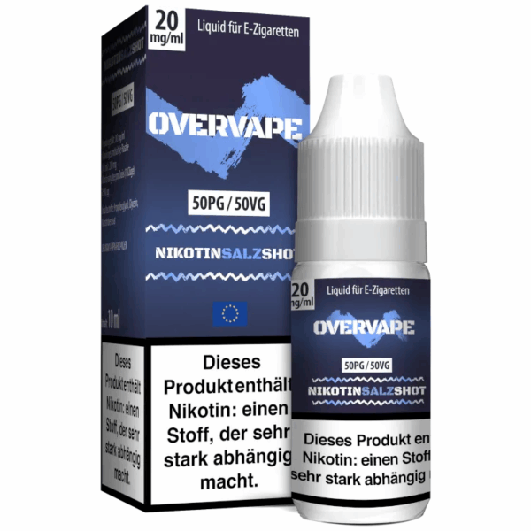 Overvape - 10ml Nikotinsalz Shot 20mg
