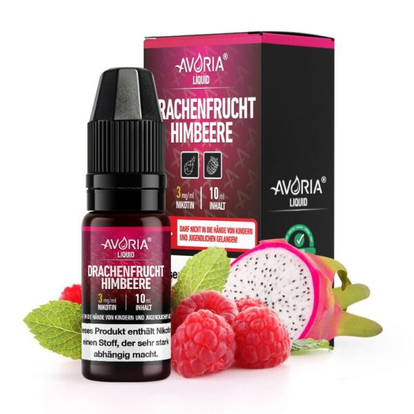 Avoria - Drachenfrucht-Himbeere 10ml Liquid