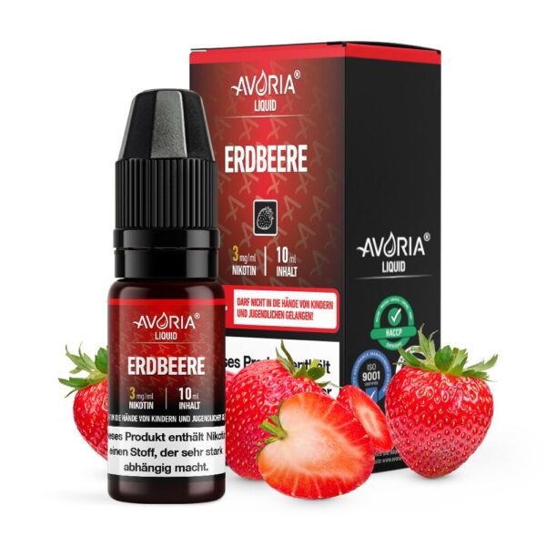 Avoria - Erdbeere 10ml Liquid