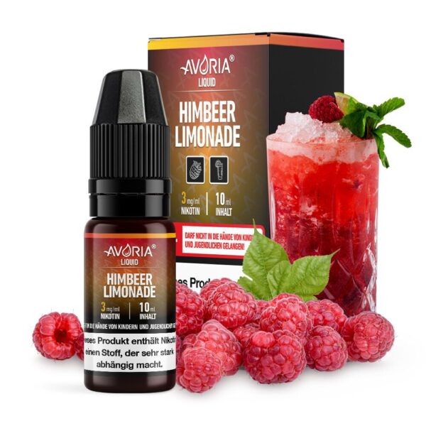 Avoria - Himbeer Limonade 10ml Liquid
