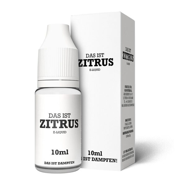 Das ist Dampfen - Zitrus 10ml NicSalt Liquid